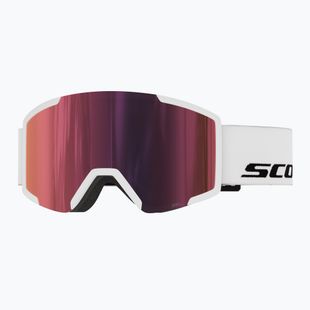 Окуляри лижні SCOTT Shield white/amp red chrome