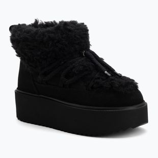 Черевикі зимові жіночі INUIKII Teddy Platform black