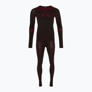 Комплект термобілизни чоловічий ODLO Fundamentals Performance Warm black/ graphite grey