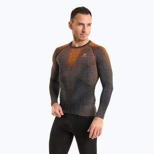 Чоловіча термоактивна кофта ODLO Blackcomb Eco oriole