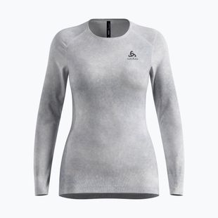 Жіноча термоактивна кофта ODLO Active Warm X Pow Bl Top Crew Neck odlo silver grey
