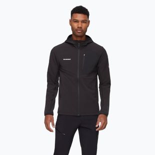 Кофта трекінгова чоловіча Mammut Madris Light Hooded black