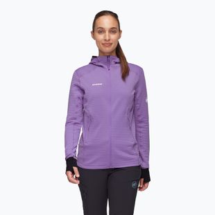 Кофта трекінгова жіноча Mammut Taiss Light мл Hooded lavandin black