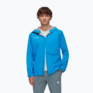 Куртка-дощовик чоловіча Mammut Ducan Light HS Hooded glacier blue