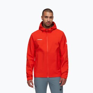 Куртка-дощовик чоловіча Mammut Мотузкаrd Light HS Hooded mammut red