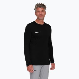 Лонгслів чоловічий Mammut Tree Wool FL black 01690