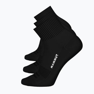 Шкарпетки Mammut Everyday Quarter 3 пари black/black/black