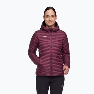 Куртка утеплена жіноча Mammut Albula IN Hooded vin/black