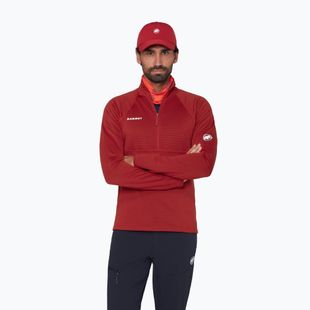 Кофта чоловіча Mammut Taiss ML Half Zip Pull dark mammut red