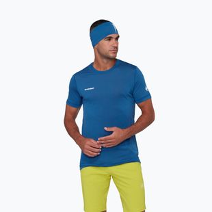 Футболка трекінгова чоловіча Mammut Tree Wool FL tschiel