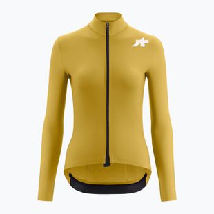 Лонгслів велосипедний жіночий ASSOS Mille GT Spring Fall Jersey S11 golden yellow