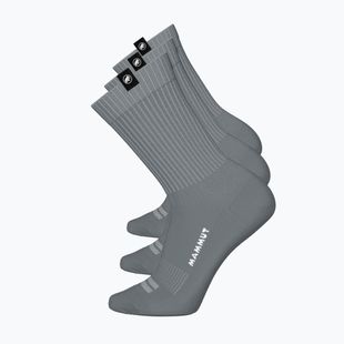 Шкарпетки Mammut Everyday Crew 3 пари black/strata/white