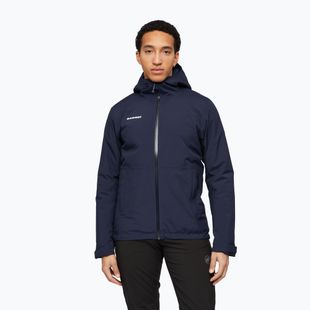 Куртка дощовик чоловіча Mammut Linard HS Thermo Hooded Jacket Men marine