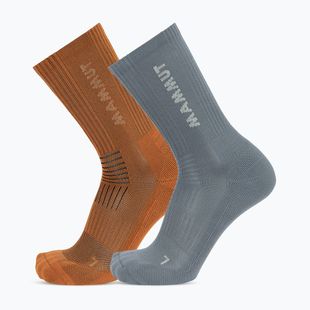 Шкарпетки Mammut Multisport Crew Socks 2 pack autumn larice/strata