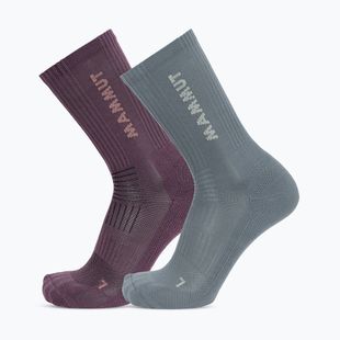 Шкарпетки Mammut Multisport Crew Socks 2 pack paloja/strata
