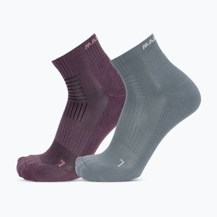 Шкарпетки Mammut Multisport Quarter Socks 2 pack paloja/strata