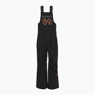 Штани для сноуборду дитячі ThirtyTwo Basement Bib black/orange