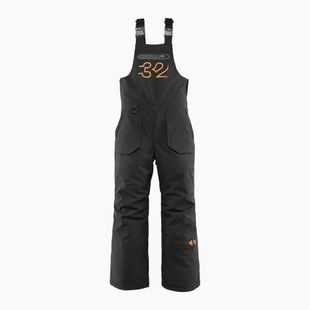 Штани для сноуборду дитячі ThirtyTwo Basement Bib black/orange
