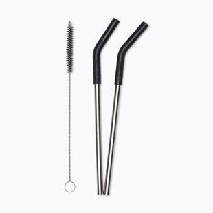 Соломинки KLEAN KANTEEN Straw 8 mm 2 pcs. black