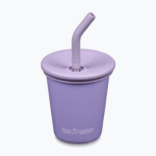 Кружка KLEAN KANTEEN Steel Straw Lid 296 ml paisley purple