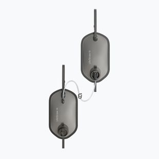 Комплект гравітаційної системи фільтрації води LifeStraw серії Peak з мішком для зберігання 8л + 8л сірий