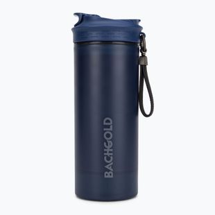 Пляшка туристична з фільтром Bachgold Selfpress Waterfilter XL 800 мл блакитний