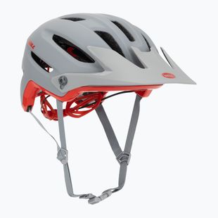 Шолом велосипедний Bell 4Forty Integrated MIPS matte gloss gray/crimson