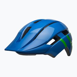 Шолом велосипедний дитячий Bell Sidetrack II Integrated MIPS Jr gloss blue/green