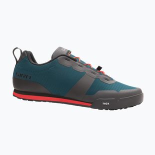 Кросівки велосипедні чоловічі Giro Tracker Fastlace harbor blue/bright red