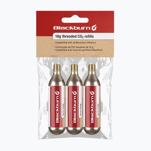 Картриджі газові для велосипедного насосу Blackburn Cartridges 16 g 3 шт.