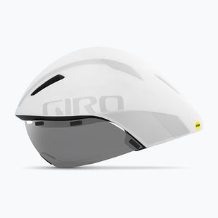 Шолом велосипедний Giro Aerohead MIPS matte white silver