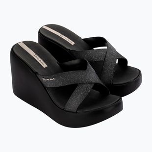 Шльопанці жіночі Ipanema High Fashion II Slide black/glitter/beige