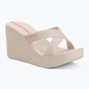 Шльопанці жіночі Ipanema High Fashion II Slide beige/glitter/pink