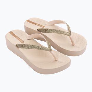 В'єтнамки жіночі Ipanema Mesh Chic Plat beige/glitter