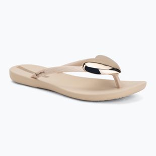 В'єтнамки жіночі Ipanema Maxi Fashion beige/gold