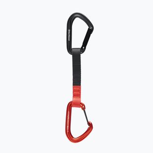 Карабін швидкий для альпінізму Black Diamond Hotforge Hybrid Quickdraw 16 cm octane
