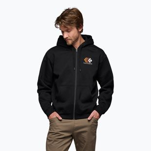 Кофта чоловіча Black Diamond Faded Full Zip Hoody black