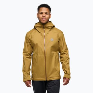 Куртка-дощовик чоловіча Black Diamond Fineline Stretch Shell flax