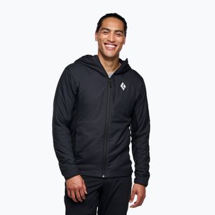 Куртка гібридна чоловіча Black Diamond First Light Hybrid Hoody black