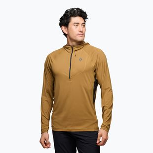 Кофта трекінгова чоловіча Black Diamond Alpenglow Pro Hoody flax