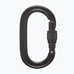 Карабін Black Diamond Oval Keylock SCRWGT black