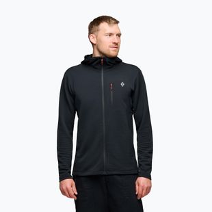 Кофта чоловіча Black Diamond Diverge Full Zip Hoody black