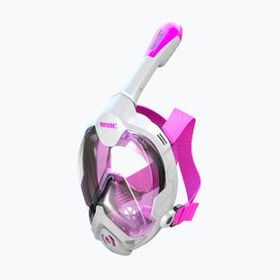 Маска повнолицьова дитяча SEAC Magica White/Pink