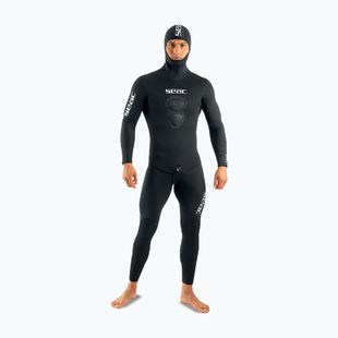 Гідрокостюм для дайвінгу чоловічий SEAC Royal 7 mm Long John+Jacket black