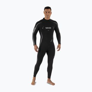 Гідрокостюм для дайвінгу чоловічий SEAC Feel-S 3 mm black