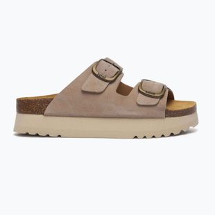 Шльопанці жіночі Scholl Lucie Suede dark beige