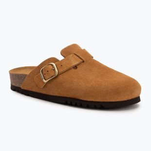 Шльопанці жіночі Scholl Fae Suede cognac