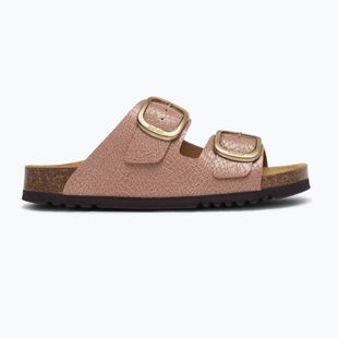 Шльопанці жіночі Scholl Noelle Syntetic Reptile dusty pink