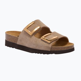 Жіночі шльопанці Scholl Montery 2 Straps Ad Med beige
