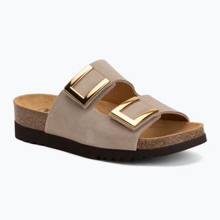 Жіночі шльопанці Scholl Montery 2 Straps Ad Med beige